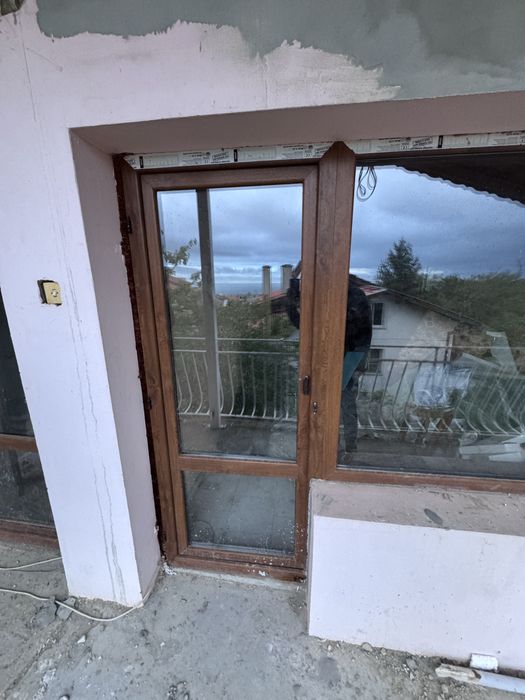 PVC Дограма цвят златист дъб