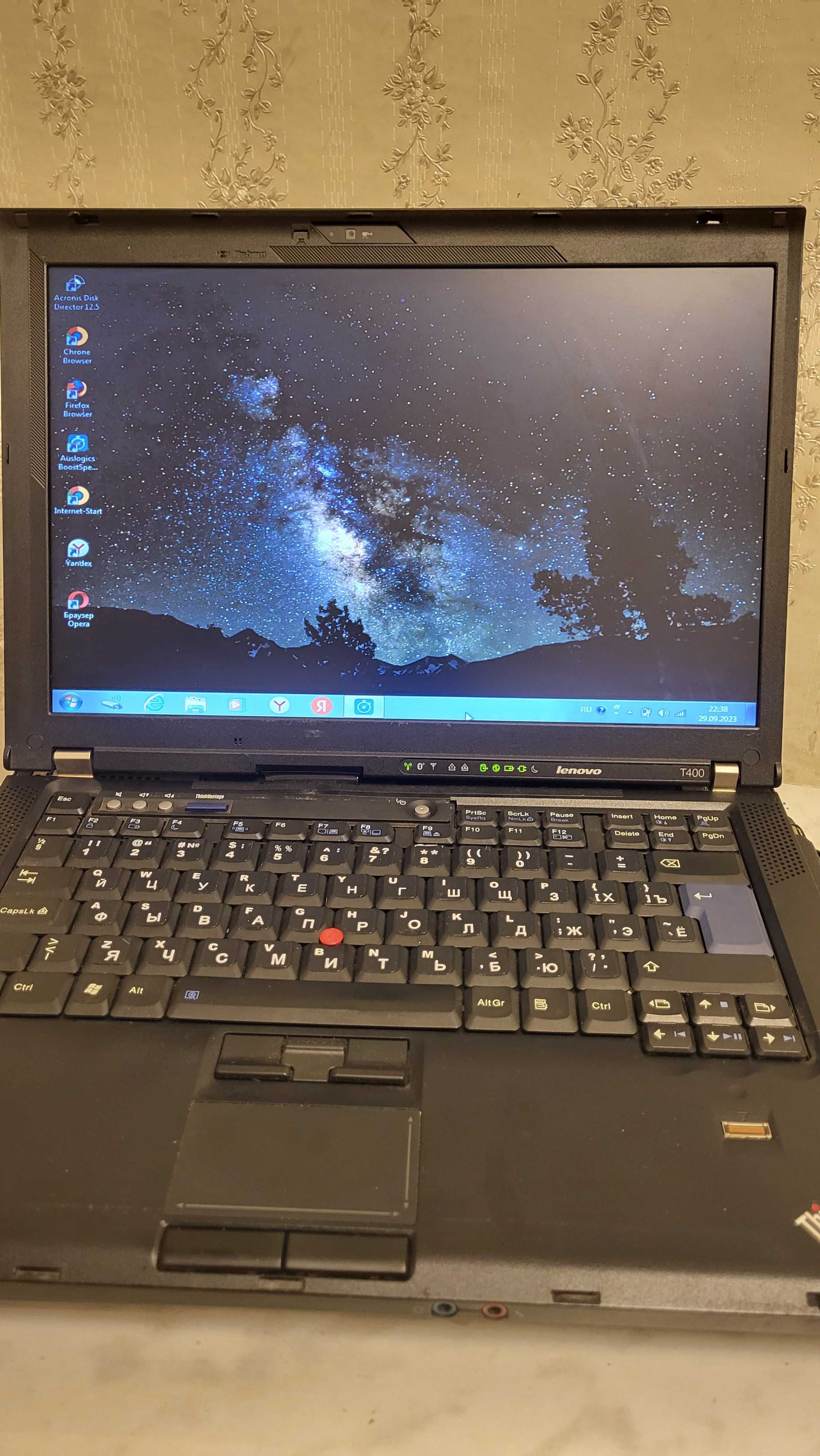 Ноутбук lenovo T400