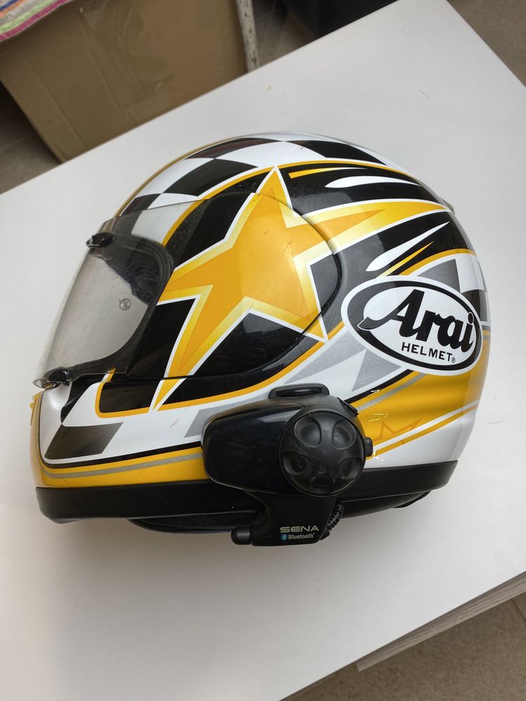 Casca Arai Condor sistem Sena comunicare