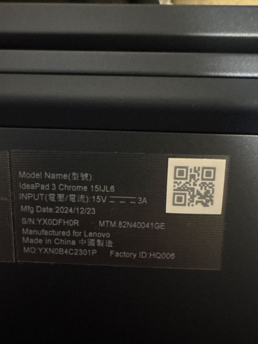 vand laptop Lenovo