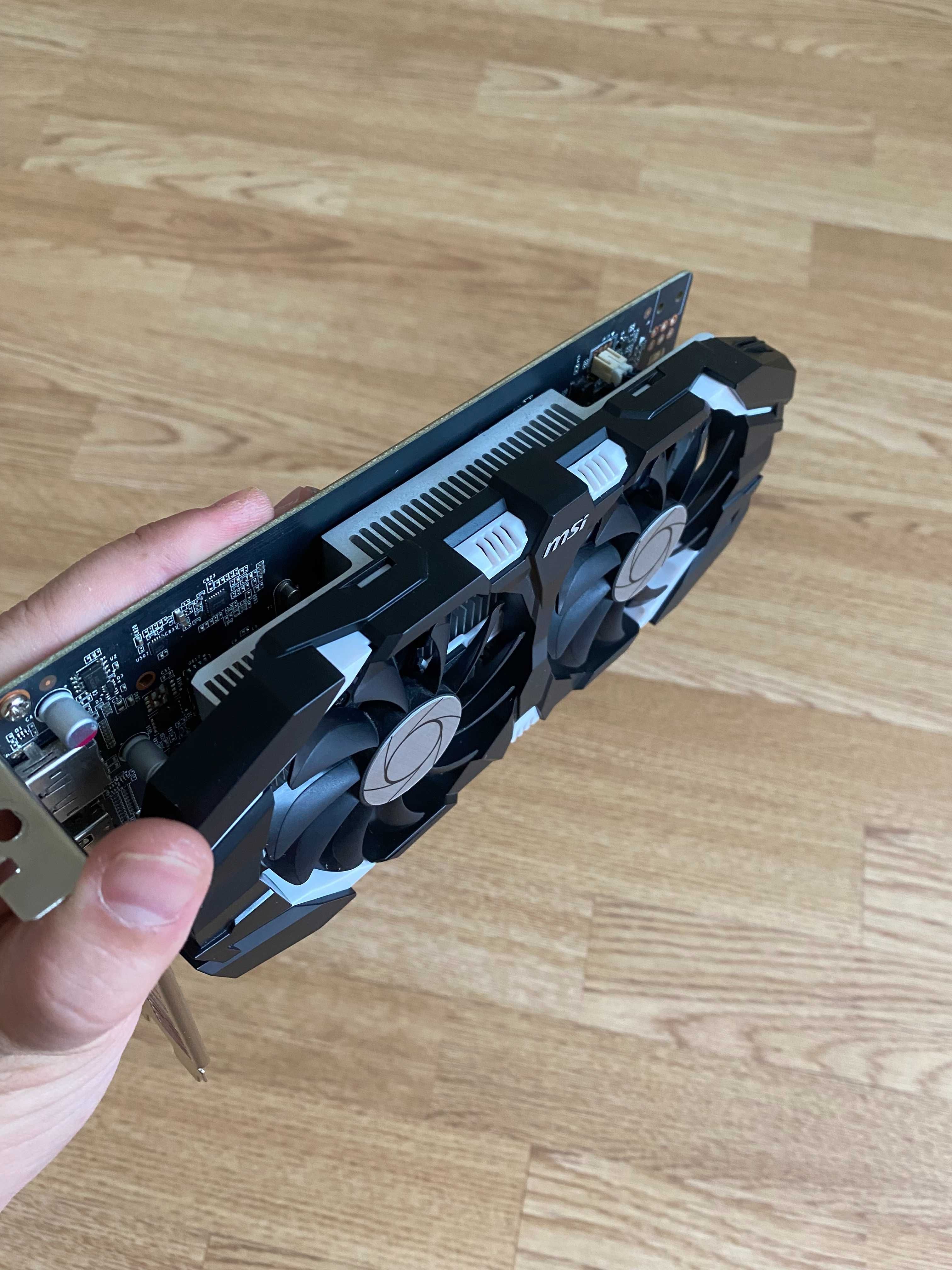 Placa video MSI GeForce GTX 1050 Ti OC, 4GB GDDR5,128-bit