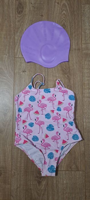 2 costume baie + casca inot + sosete neopren noi