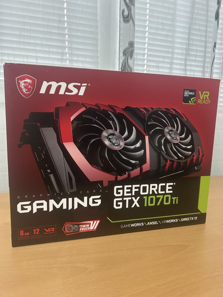 GTX 1070 Ti 8gb  Вижте Описанието !