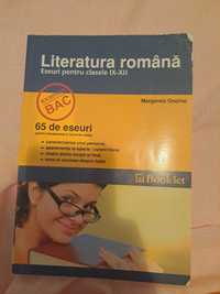 Literatura romana - Eseuri pentru clasele IX-XII (Booklet)