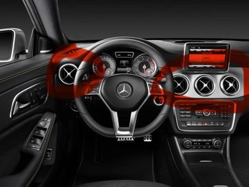 Въздуховоди Mercedes CLA