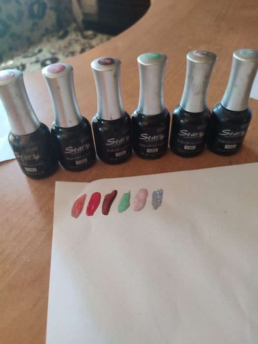 Продам гель лаки. Срочно. 5500