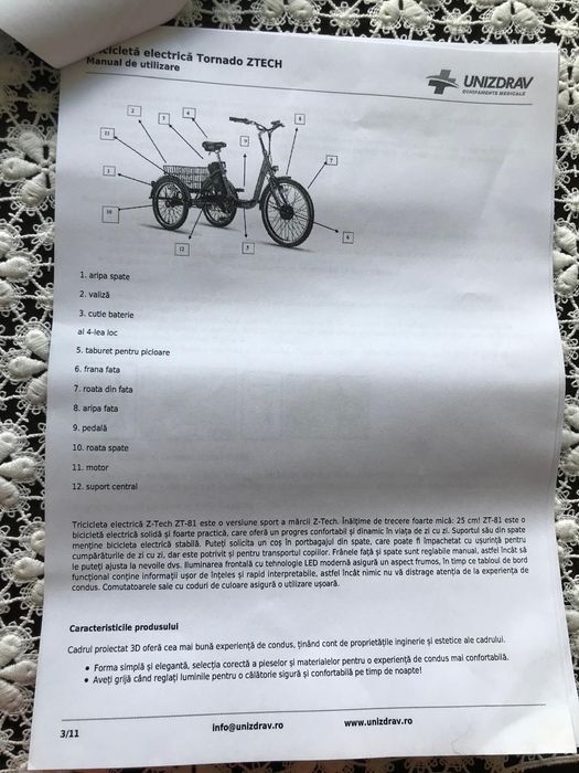 Vând bicicleta noua