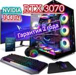 Игровой RTX 3070 / i5 12400F / 144 Гц Монитор Samsung