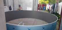 Piscină cu filtru 350m