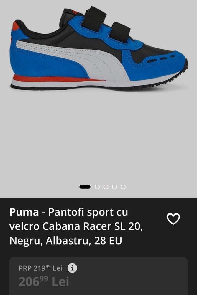 Adidasi Puma pentru copii