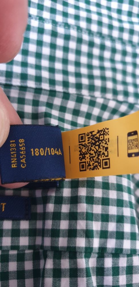 POLO Ralph Lauren Stretch Cotton / L / 16/1/2 НОВО ОРИГИНАЛ! Мъжка Риз