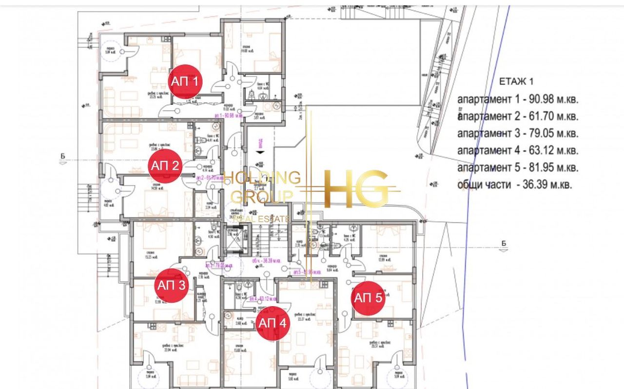 Продава се Двустаен апартамент в Варна, м-т Траката - 68 кв.м за 1248 €/кв.м - Снимка #2