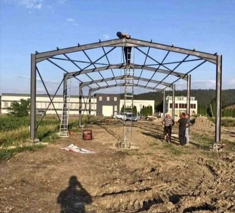 Hale structuri metalice de vânzare