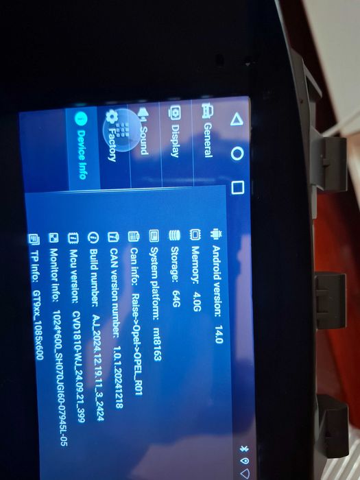 Navigatie opel astra j 2011-2014