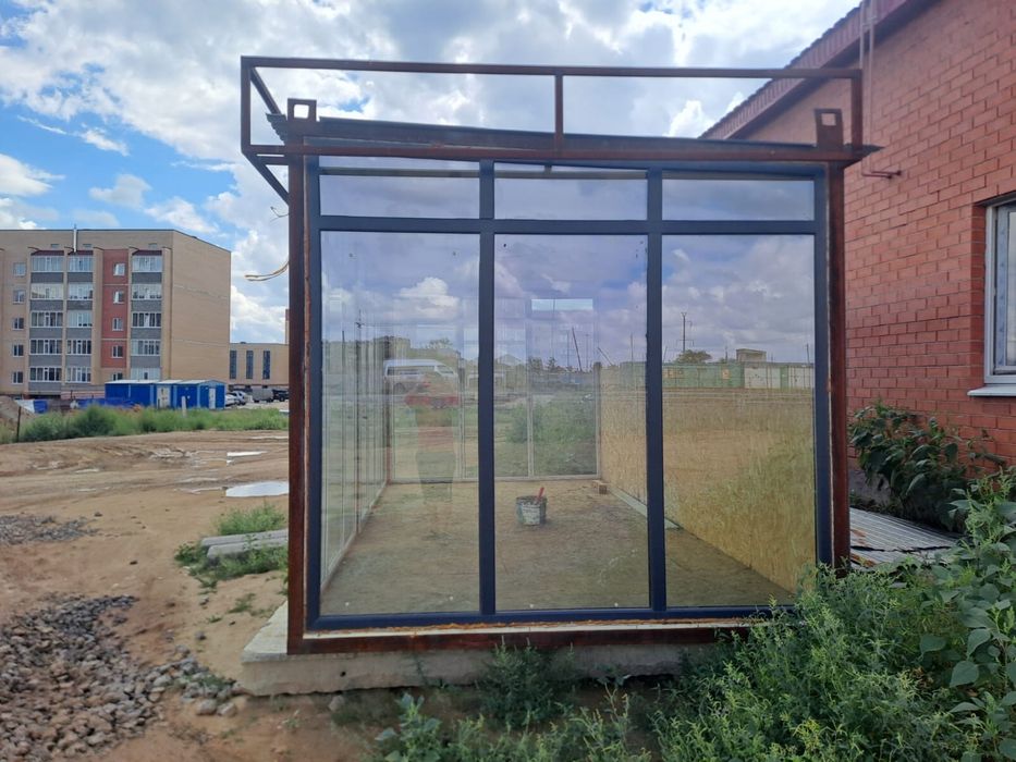 Размер 3×6 утепленный  новый ларёк