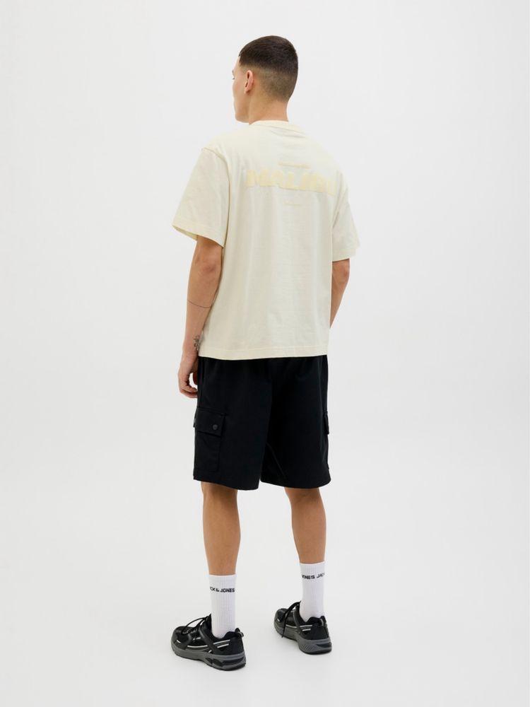 Мъжка памучна тениска jack jones Core oversize