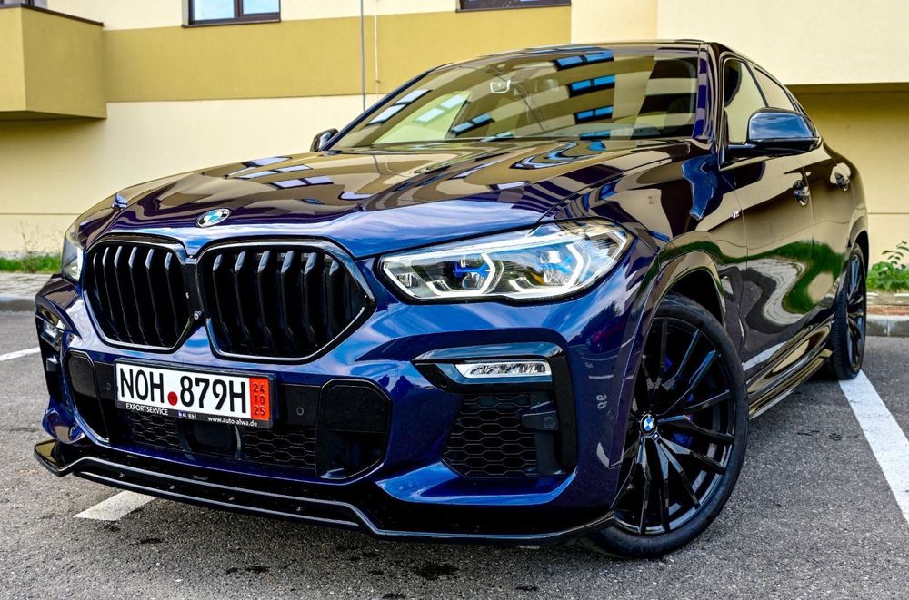 BMW X6 X6 M performance.trapa și grila luminată.suspensie reglabilă..