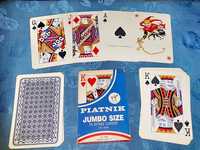 D39-Set carti joc PIATNIK Austria jumbo marime mare 54 buc.