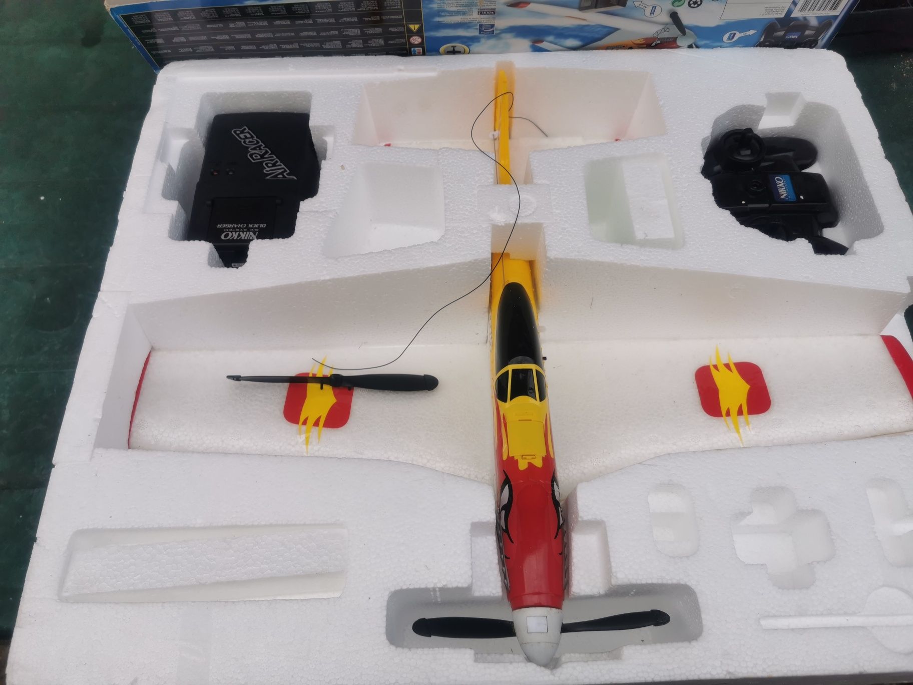 Jucărie avion electric Nikko- Mustang