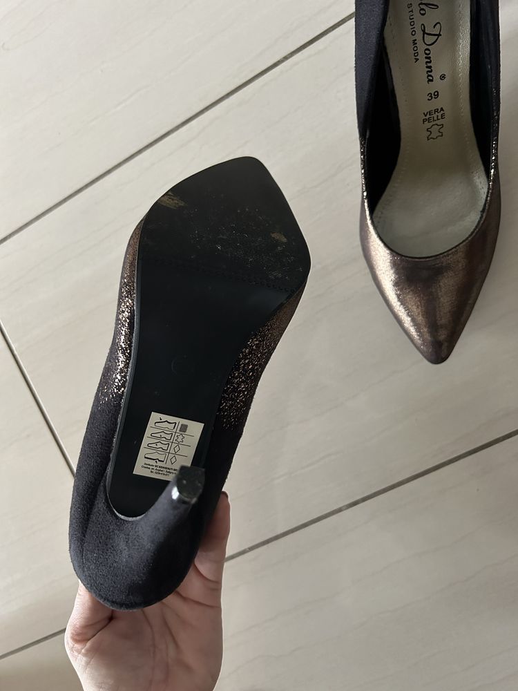 Pantofi stiletto Solo Donna, mărimea 39