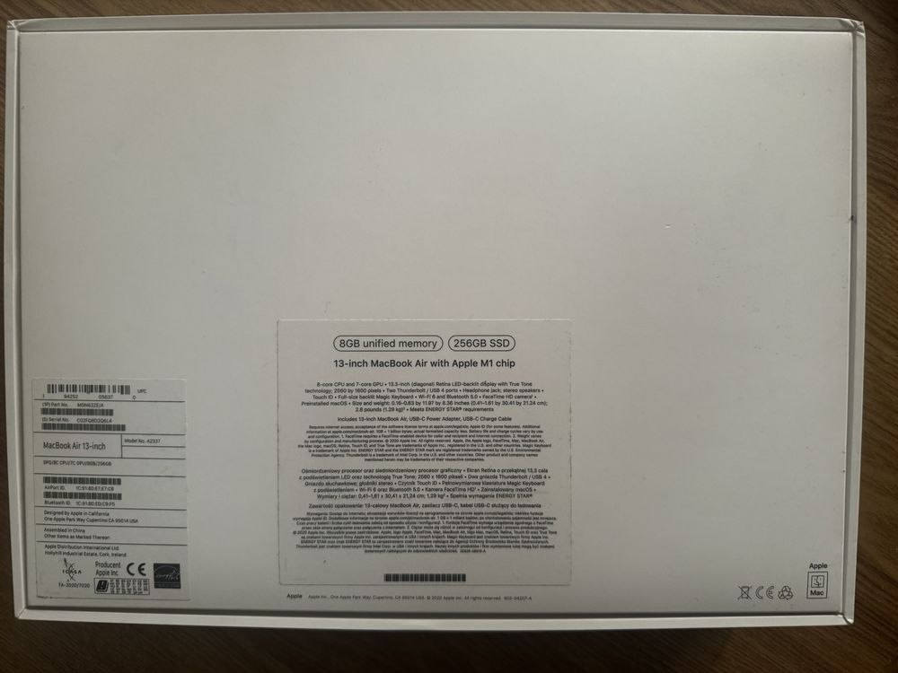 MacBook Air M1 SpaceGray