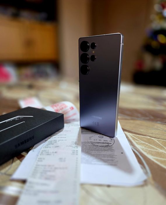 Samsung Galaxy S25 Ultra SilverBlue! 512/12gb Като нов! Гаранция!