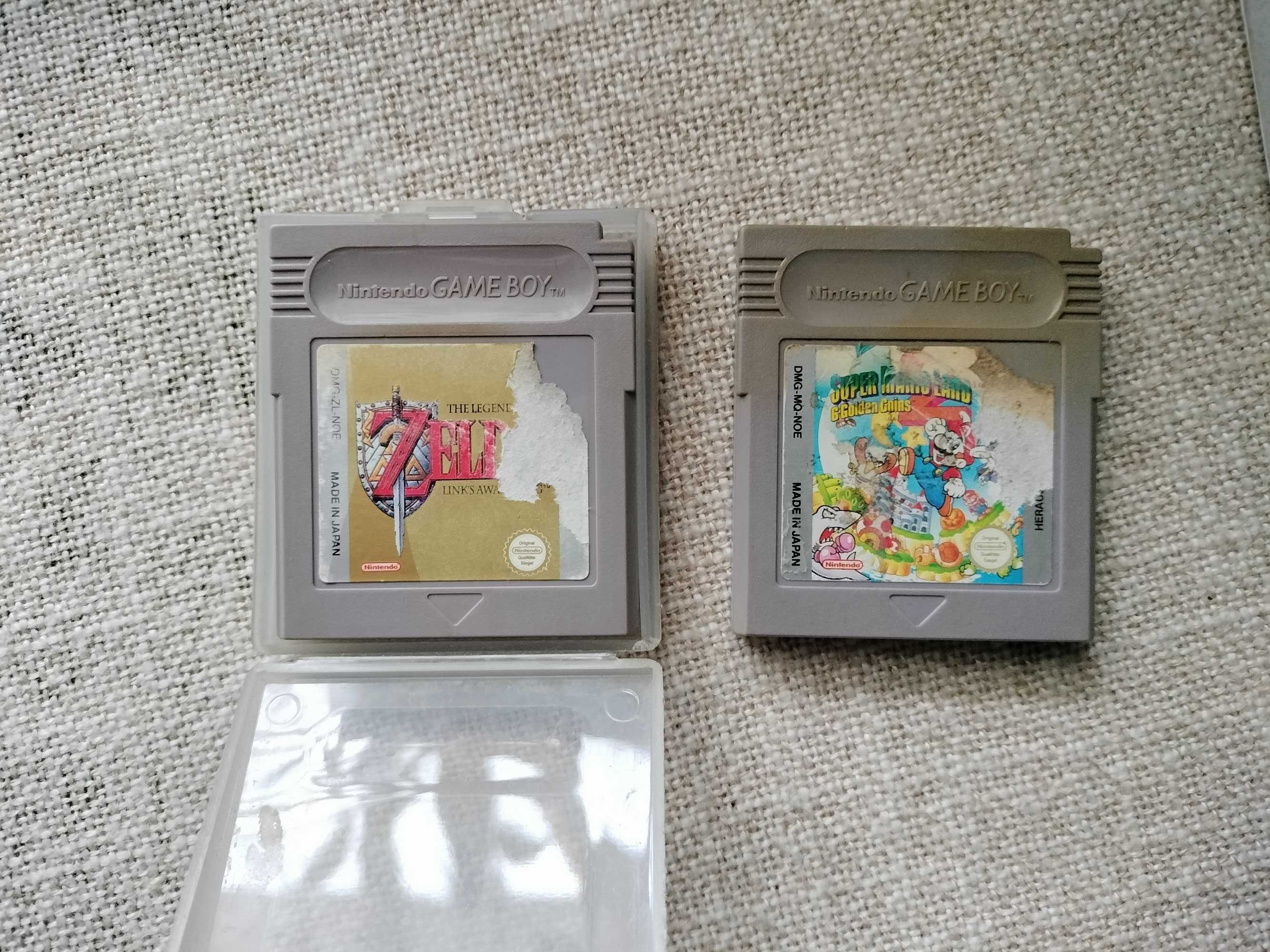 Jocuri Gameboy Super Mario Land 2 si Zelda Link's Awakening