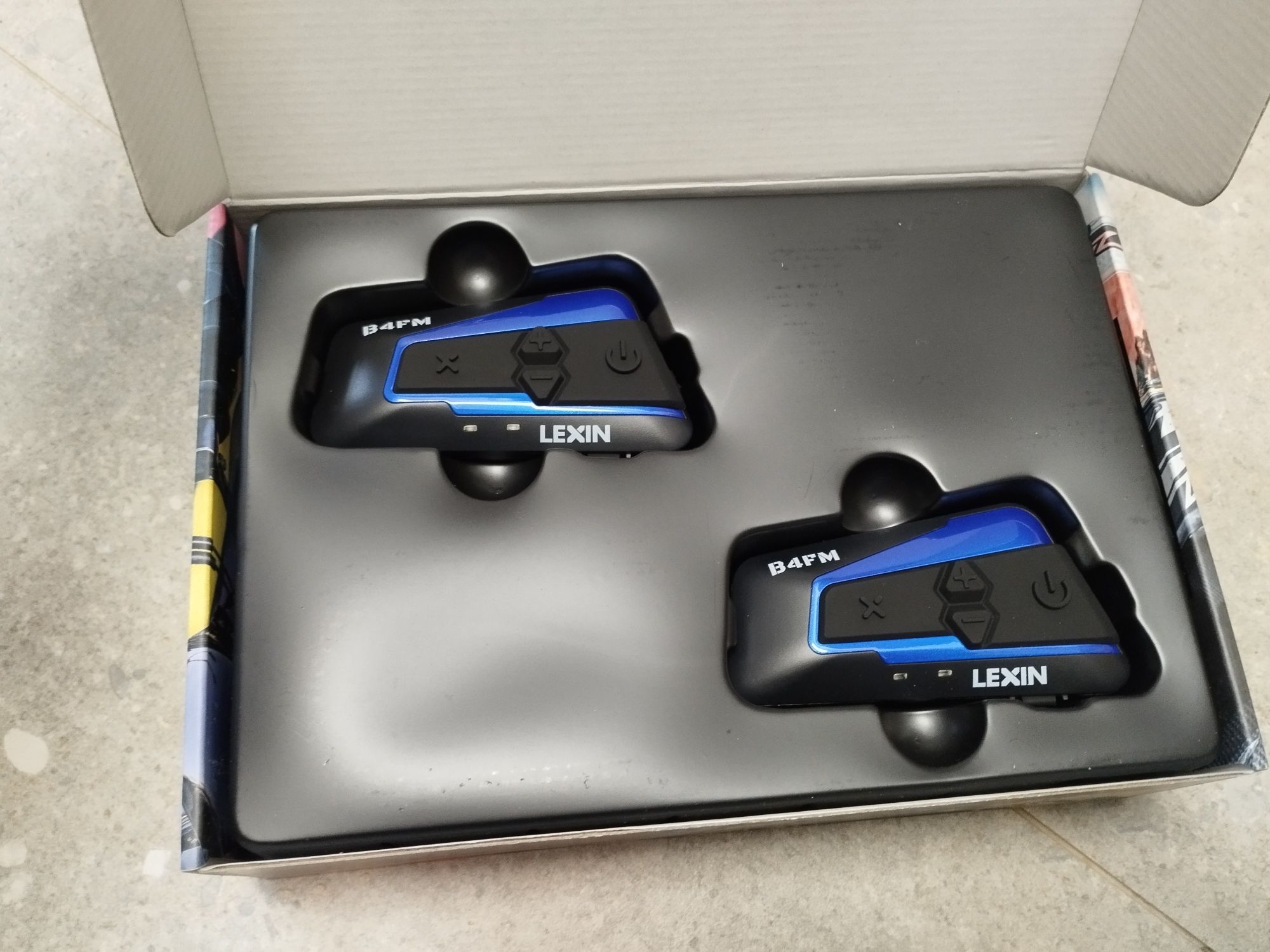 Intercom Moto NOU, Lexin B4FM Dual Pack