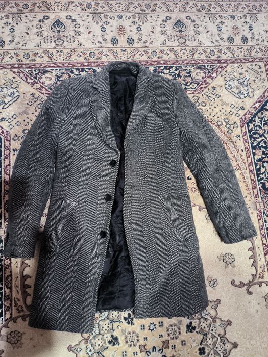 Кашемировое пальто мужское 48 размер 170 рост Турция