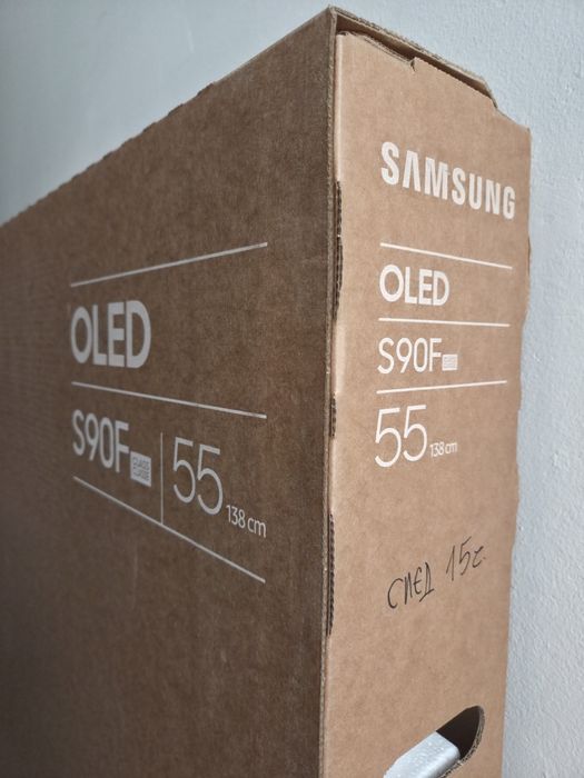 Запечатан! SAMSUNG OLED 55S90F 55" Smart TV 2025 4K Ultra HD телевизор