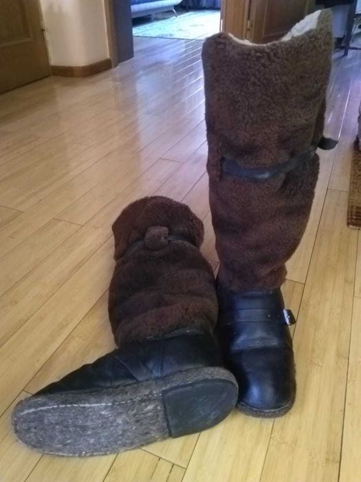 Унты 42p из натуральной овчины