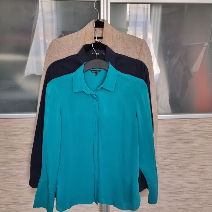 Cămăși mătase Massimo Dutti masura 36