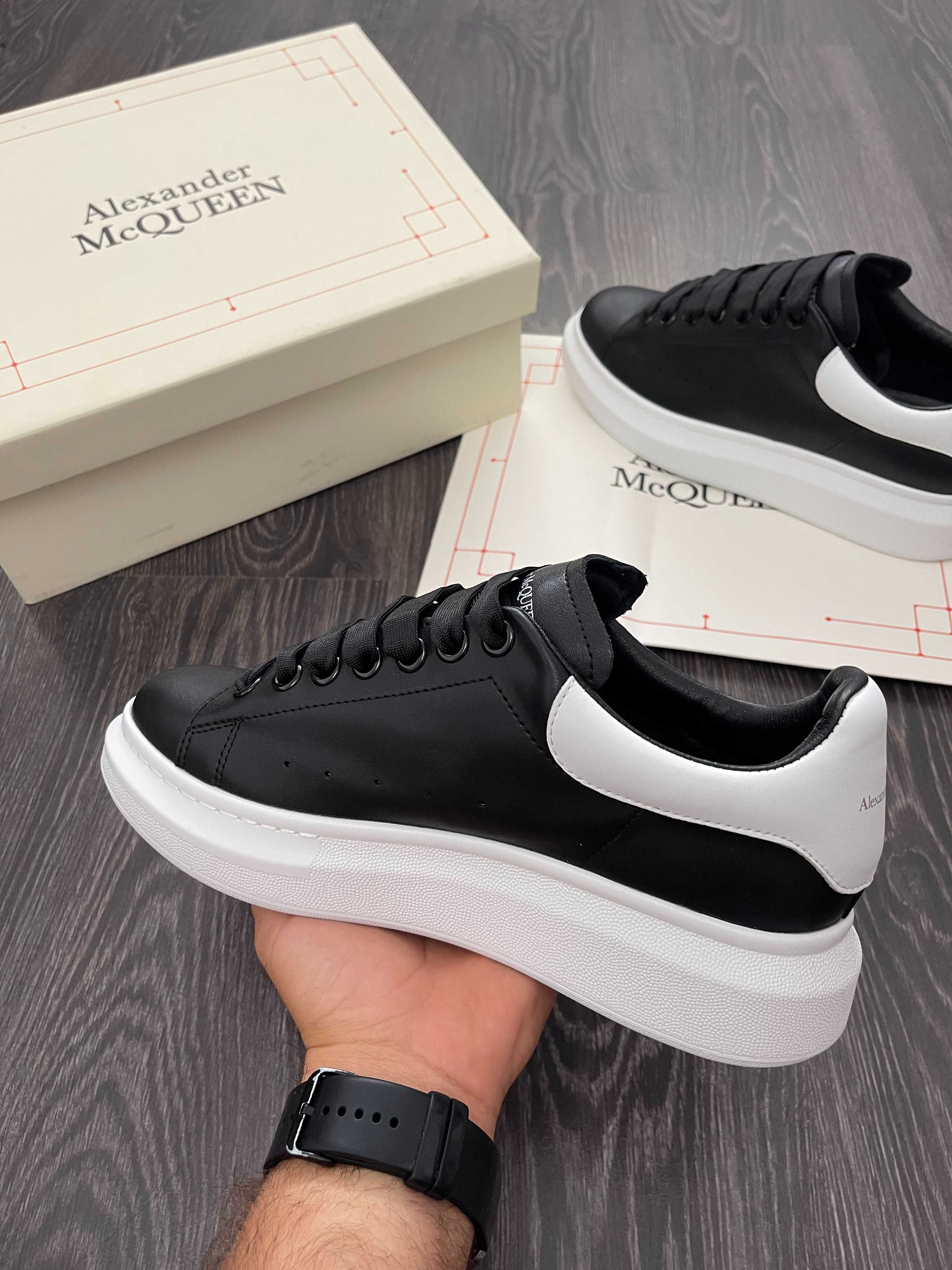 Adidasi Alexander Mc Queen l Produs NOU Premium din Piele - Full Box
