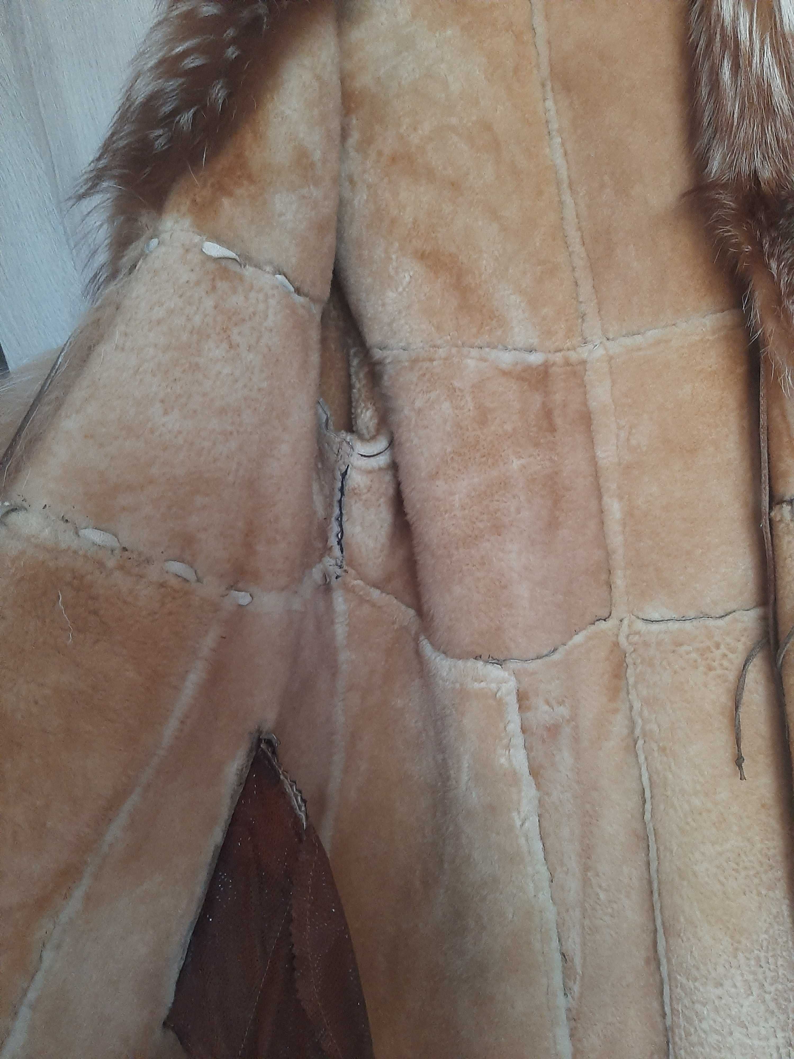 Зимно палто- 3 вида естествени кожи!