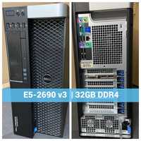 Dell T5810 Xeon E5-2690v3, 32GB DDR4, NVIDIA NVS 310, workstation