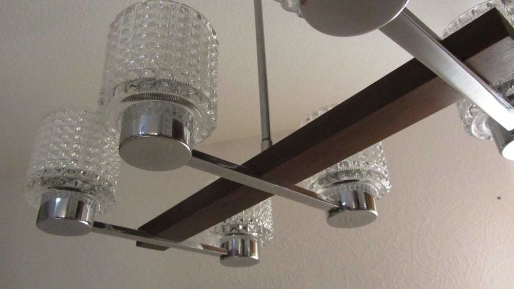 Висяща винтидж лампа Kaiser Leuchten, модел 42420/061 (60-те години)