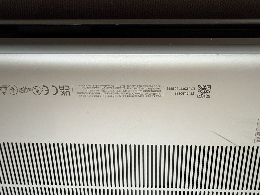 Dell Precision 5750, 17", intel i7-10750H, 32/512GB, NVidia RTX 3000