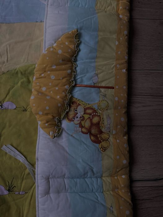 Обиколник за детско легло+олекотена завивка