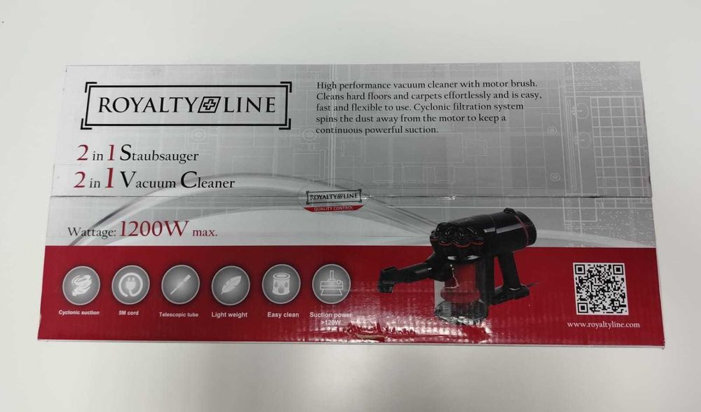 Aspirator cu cablu Royalty+Line 1200W (#1449#)