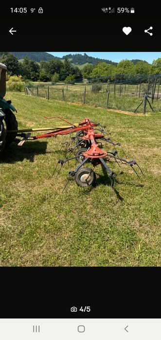 Grebla fân Deutz Fahr