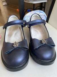 Туфли для девочки школьные детские 34размер