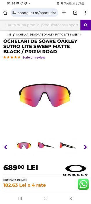 Ochelari Oakley în stare buna