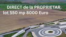 Lot intravilan Crevedia, direct particular, 550 mp, ofertă!