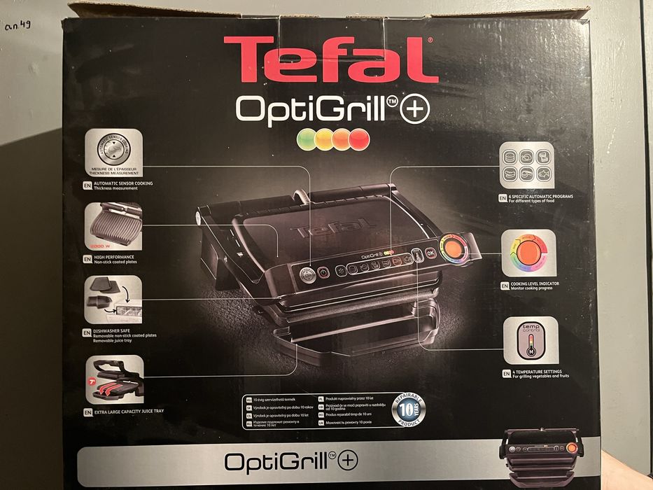 Продавам грил Tefal OptiGril +