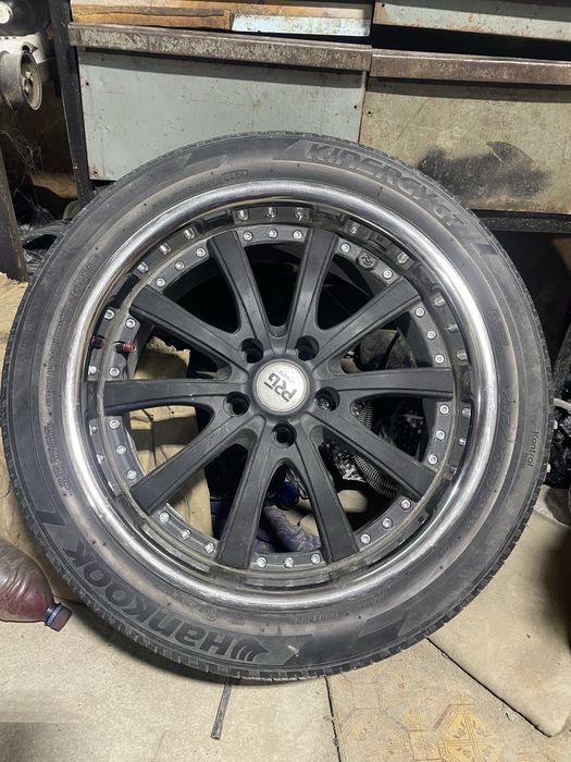 Диский R18 235/45 18 5 отверсти резина Henkok в хорошем состояний 4 шт