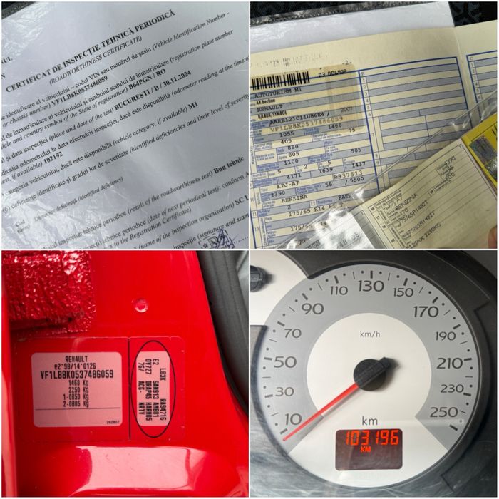 Renault CLIO SYMBOL | Fab:2007 | Km:103.196 | Euro.4 | AC | PROPRIETAR