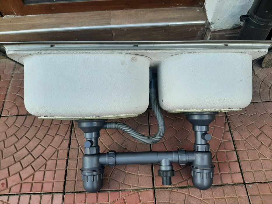 Двойна мивка алпака