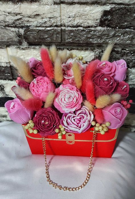 Aranjament flori ceara soia