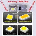 Дневни светлини T10 5W5 canbus led с 6 диода 5730 - epistar на samsung
