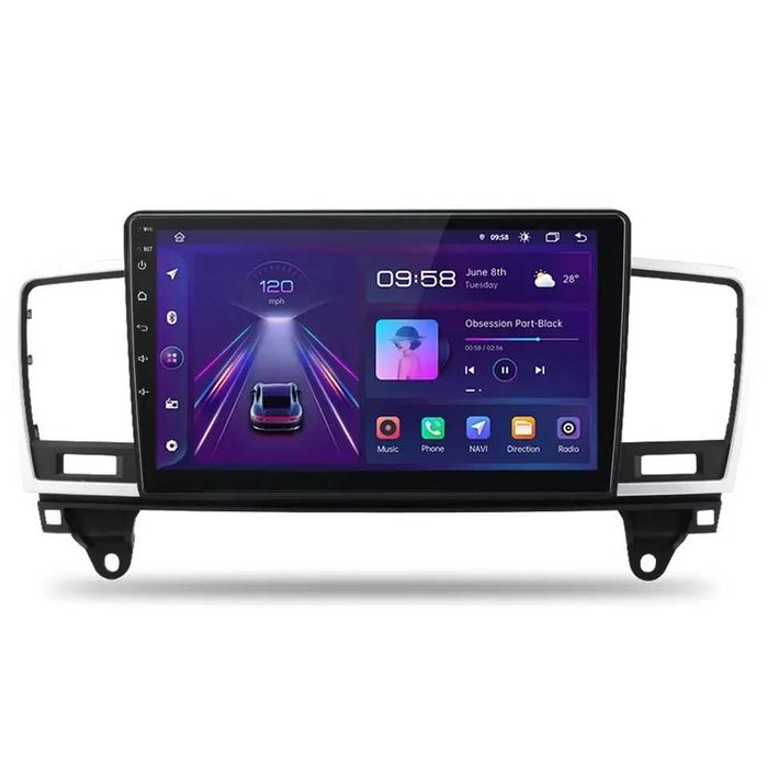 Navigatie Dedicata Mercedes ML W166 (2011-2015),Bluetooth,Wifi,Carplay